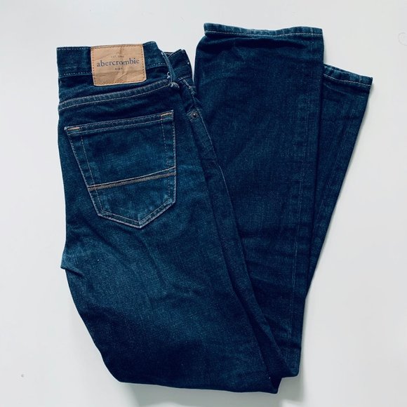 ABERCROMBIE KIDS slim denim jeans size 12 - Picture 1 of 14